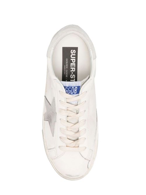 Sneaker in vitello bianco sporco toppa con stella Golden Goose | GMF00102F00535911166